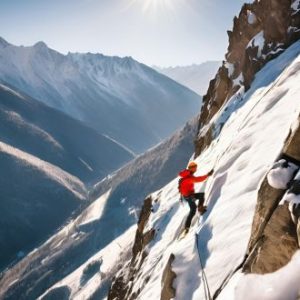 Rock climbing